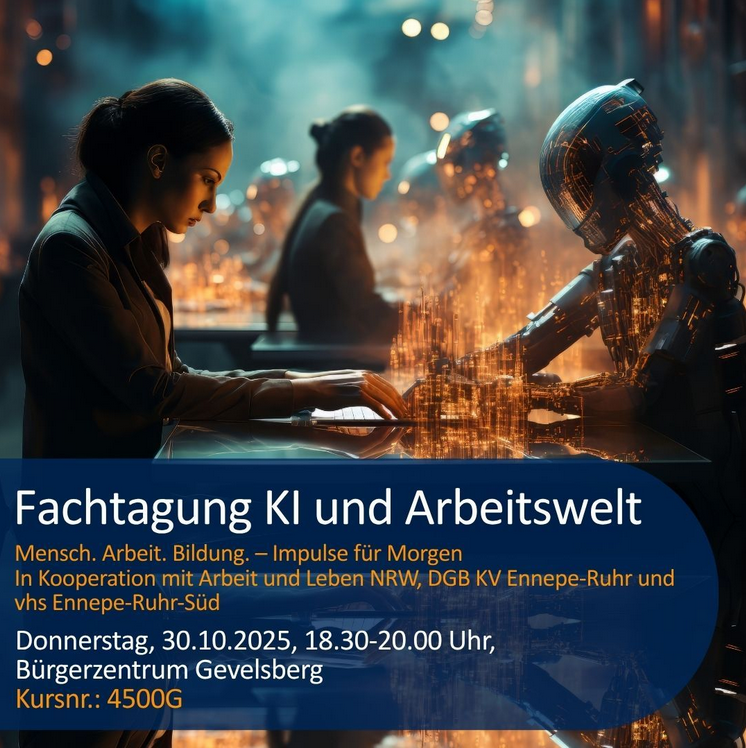 KI.NRW auf der Fachtagung »KI und Arbeitswelt« – KI.NRW
